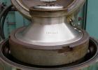 USED: Delaval model MAB-206-S29-60 solidi bowl disc centrifuge, 316 stainless steel/aluminum construction on product contact areas.Aluminum top cover. 8200 max bowl speed, purifier/clarifier design, ...