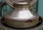 USED: Delaval model MAB-206-S29-60 solidi bowl disc centrifuge, 316 stainless steel/aluminum construction on product contact...