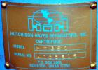 Stainless Steel Hutchison Hayes Solid Bowl Disc Centrifuge, HH-360