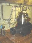 Used-IMMA Separator, stainless steel with 2,640 - 3,170 gallon (10,000 - 12,000 liter) capacity, 24 hp/18 kW motor and contr...
