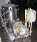 Used-Westfalia BKA-25-86-576 solid bowl disc centrifuge. Stainless steel on product contact areas. Max bowl speed 66,000 rpm...