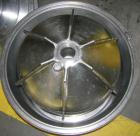Used Westfalia BKA-28-86-076 Solid Bowl Disc Centrifuge, 316 Stainless Steel Construction (product contact areas). Maximum bowl speed 6500 rpm, chamber bowl clarifier design, centripetal pump liquid ...