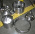 Used: Westfalia BKA-28-86-076 solid bowl disc centrifuge, 316 stainless steel construction (product contact areas), max bowl speed 6500 rpm, chamber bowl clarifier design, centripetal pump liquid dis...