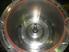 Used Westfalia BKA-6-86-076 Solid Bowl Disc Centrifuge, 316 Stainless Steel. Maximum bowl speed 8510 rpm, chamber bowl design, clarifier design (liquid/solids separation), centripetal pump liquid dis...