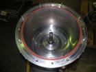 Used Westfalia BKA-6-86-076 Solid Bowl Disc Centrifuge, 316 Stainless Steel. Maximum bowl speed 8510 rpm, chamber bowl design, clarifier design (liquid/solids separation), centripetal pump liquid dis...