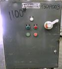 Used Westfalia BKA-6-86-076 Solid Bowl Disc Centrifuge, 316 Stainless Steel. Maximum bowl speed 8510 rpm, direct drive configuration, 7.5 hp drive motor. Mounted on a cart with casters and a control ...