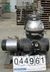Used Stainless Steel Westfalia Chamber Bowl Centrifuge, KG-4006 