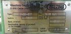 Used Westfalia OTB-2-00-066 solid bowl disc centrifuge