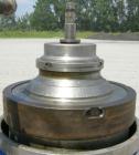 Used- Stainless Steel Westfalia Solid Bowl Refining Disc Centrifuge, RTA-45-01-0