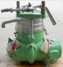Used Stainless Steel Westfalia Solid Bowl Disc Centrifuge, RTA-45-01-076 