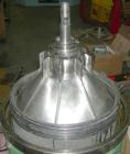 Used Stainless Steel Westfalia Solid Bowl Disc Centrifuge, RTA-45-01-076 
