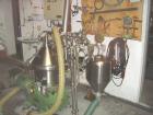 Used Westfalia SA-19-06-076 Desludger Disc Centrifuge, stainless steel. 8150 rpm, diameter 14.3
