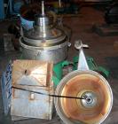 Used Stainless Steel Westfalia Solid Bowl Disc Centrifuge, TA-40-01-506 