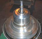 Used- Stainless Steel Westfalia Solid Bowl Disc Centrifuge, TA-40-01-506 