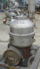 Used Stainless Steel Westfalia Solid Bowl Disc Centrifuge, TA-40-01-156 