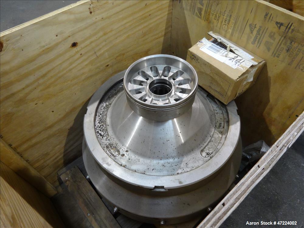 Used Alfa Laval Disc Nozzle Centrifuge, Model FEUX-412