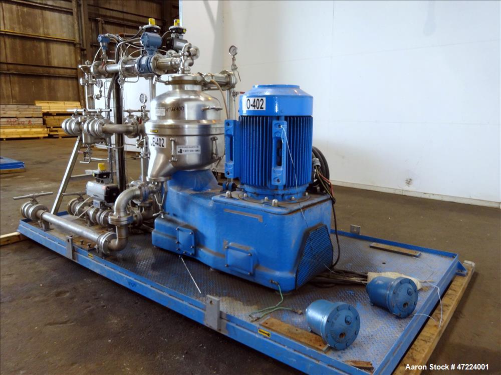 Used Alfa Laval  FEUX-412 Nozzle Disc Centrifuge