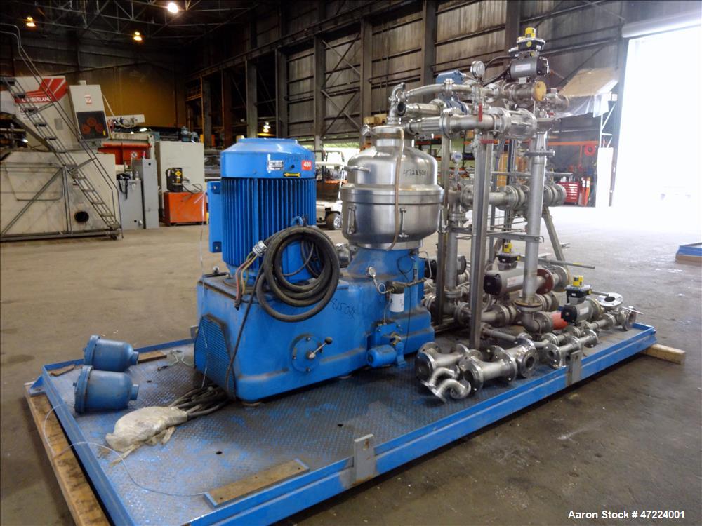 Used Alfa Laval  FEUX-412 Nozzle Disc Centrifuge