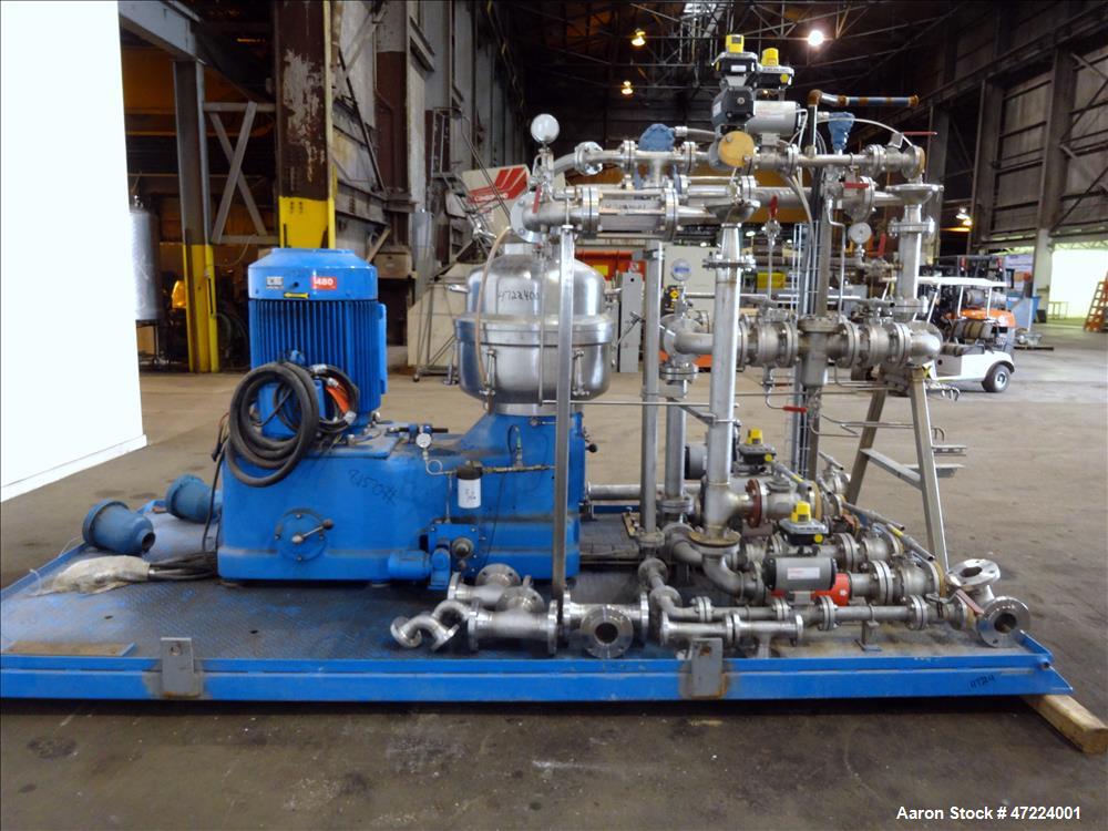 Used Alfa Laval  FEUX-412 Nozzle Disc Centrifuge
