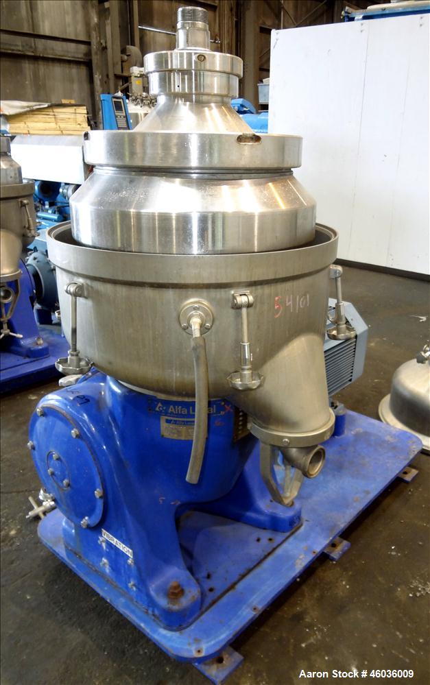 Used Alfa Laval FEUX-412U-35-60 Nozzle Disc Centrifuge