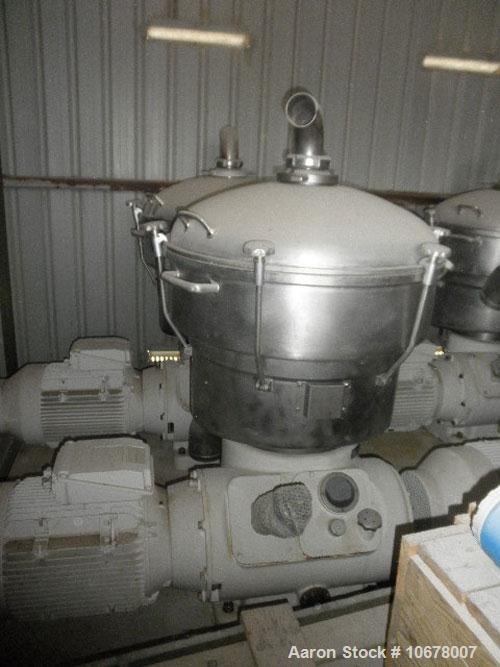 Used-Alfa Laval Nozzle Disc Centrifuge, FEUX-412 