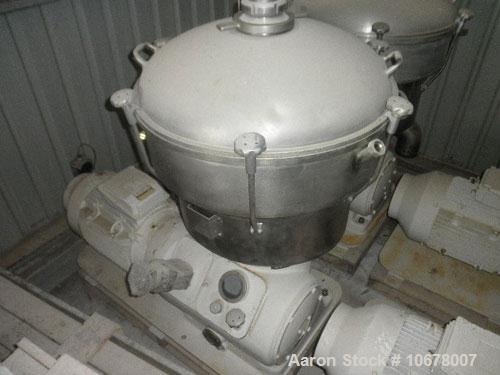 Used-Alfa Laval Nozzle Disc Centrifuge, FEUX-412 