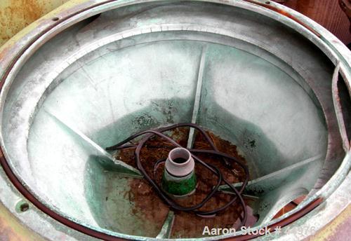 Used Dorr Oliver BH-20 Merco Centrifuge. Stainless steel rotor assem