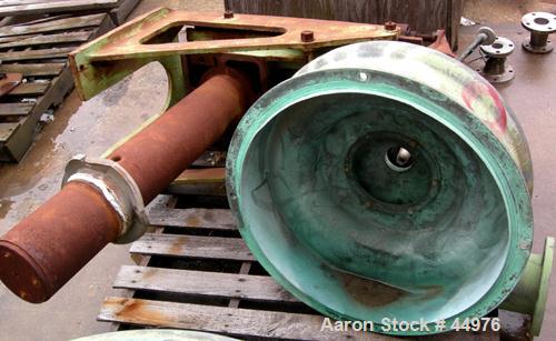 Used Dorr Oliver BH-20 Merco Centrifuge. Stainless steel rotor assem