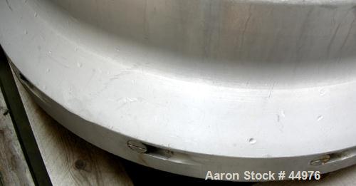 Used Dorr Oliver BH-20 Merco Centrifuge. Stainless steel rotor assem