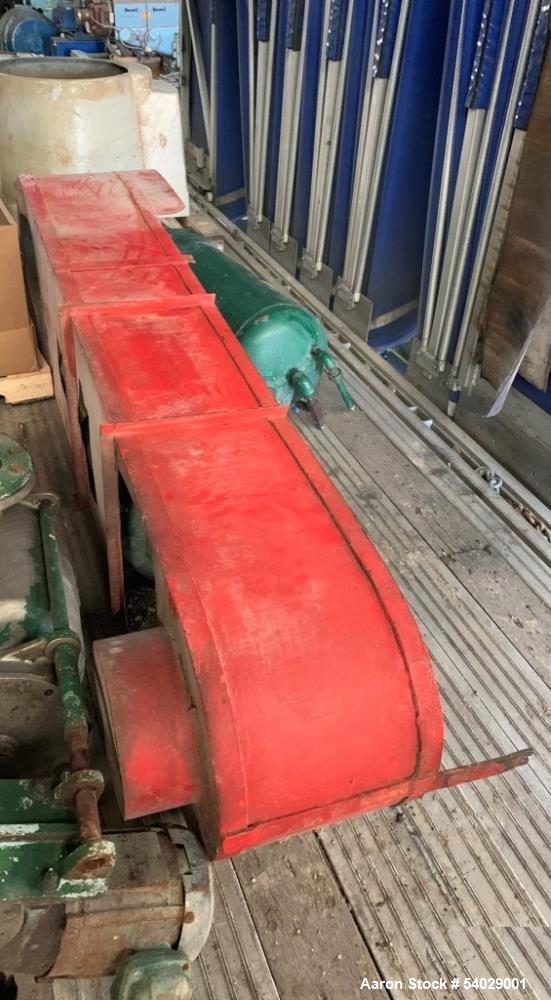 Used Dorr-Oliver H-30 Merco Nozzle Centrifuge – 316SS, 3300 RPM, 100–500 GPM, 125 HP, With Rotary Strainer