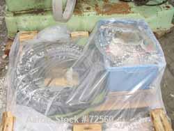 USED: Dorr Oliver/Merco BH-30 nozzle disc centrifuge. Max bowl speed 3300 rpm, stainless steel rotor assembly, bronze housing, spindle bearing assembly, stand and hoist frame, 150 hp drive motor 460/...