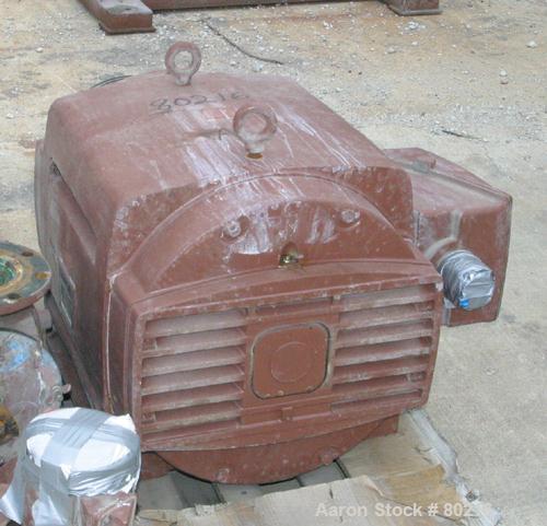 USED: Dorr Oliver Merco BH-36 nozzle disc centrifuge. Ferralium 225 rotor assembly, bronze housing. Driven by a 150 hp, 3/60/460 volt, 1760 rpm motor, 2600 rpm bowl speed. Includes control panel, bas...