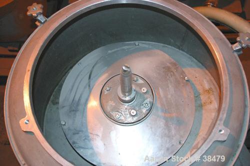 Used Stainless Steel Sharples Nozzlejector Centrifuge