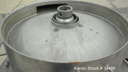 Used Stainless Steel Sharples Nozzlejector Centrifuge, Type DM-E-1624-19-E-2633