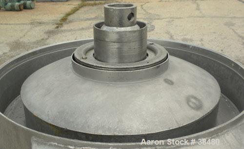 Used Stainless Steel Sharples Nozzlejector Centrifuge, Type DM-E-1624-19-E-2633