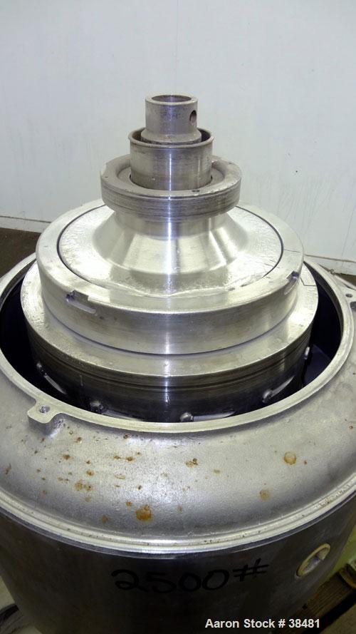 Used- Stainless Steel Sharples Nozzle-Jector Centrifuge