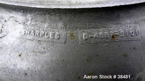 Used Stainless Steel Sharples Nozzle-Jector Centrifuge