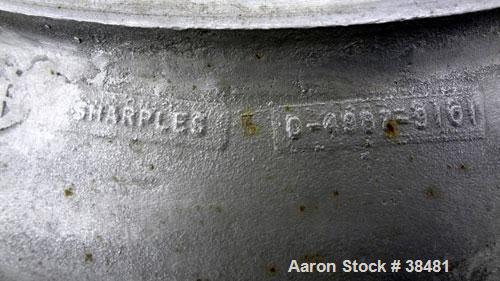 Used- Stainless Steel Sharples Nozzle-Jector Centrifuge