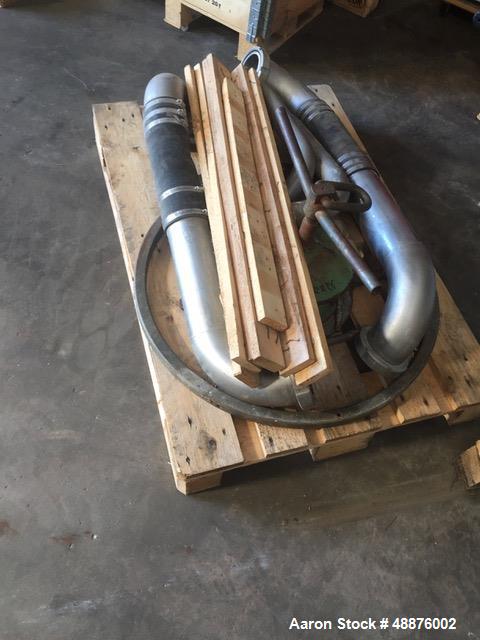 Used Westfalia DA-100-76-117 Nozzle Disc Centrifuge. Stainless steel construction (product contact areas), max bowl speed 3340 rpm, clarifier design, 105 HP/70 Kw direct drive motor. Mfg. 1991. Last ...