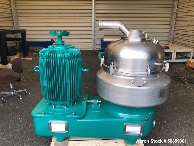 Used Westfalia DA 100-06-117 Nozzle Disc Centrifuge