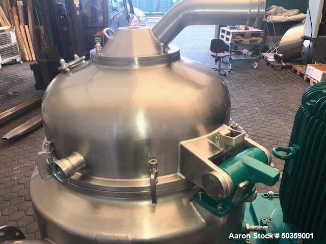 Used Westfalia DA 100-06-117 Nozzle Disc Centrifuge