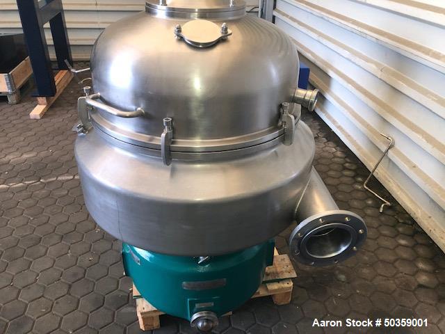 Used Westfalia DA 100-06-117 Nozzle Disc Centrifuge