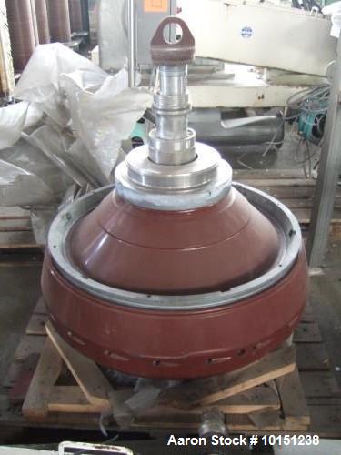 Used Westfalia DA-200-76-573 Nozzle Disc Centrifuge