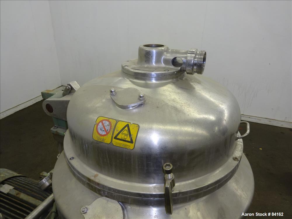 Used Stainless Steel Westfalia Nozzle Disc Centrifuge, HDA-75-06-016 
