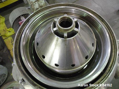 Used Stainless Steel Westfalia Nozzle Disc Centrifuge, HDA-75-06-016 