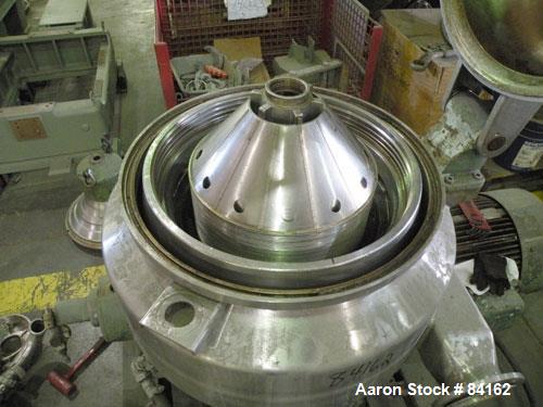 Used Stainless Steel Westfalia Nozzle Disc Centrifuge, HDA-75-06-016 