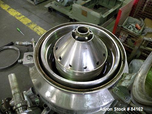 Used Stainless Steel Westfalia Nozzle Disc Centrifuge, HDA-75-06-016 