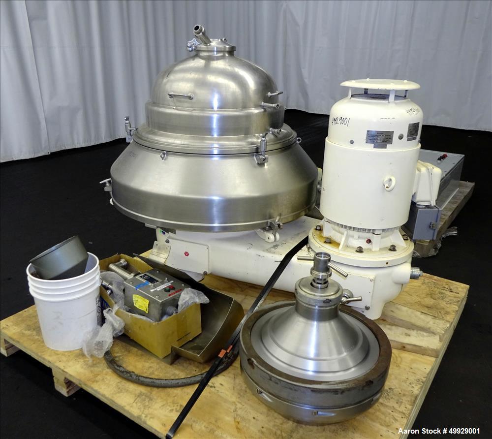 Used Westfalia Nozzle Disc Centrifuge