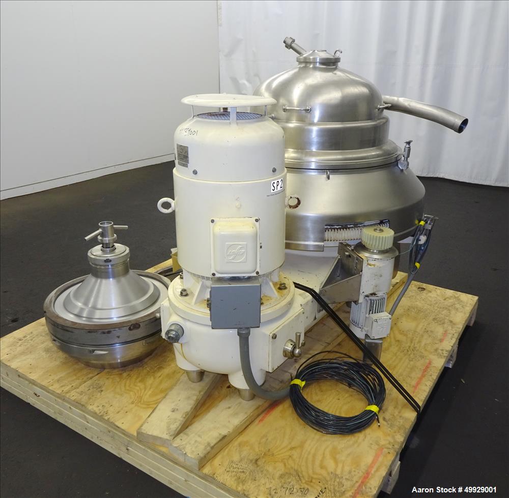 Used Westfalia Nozzle Disc Centrifuge