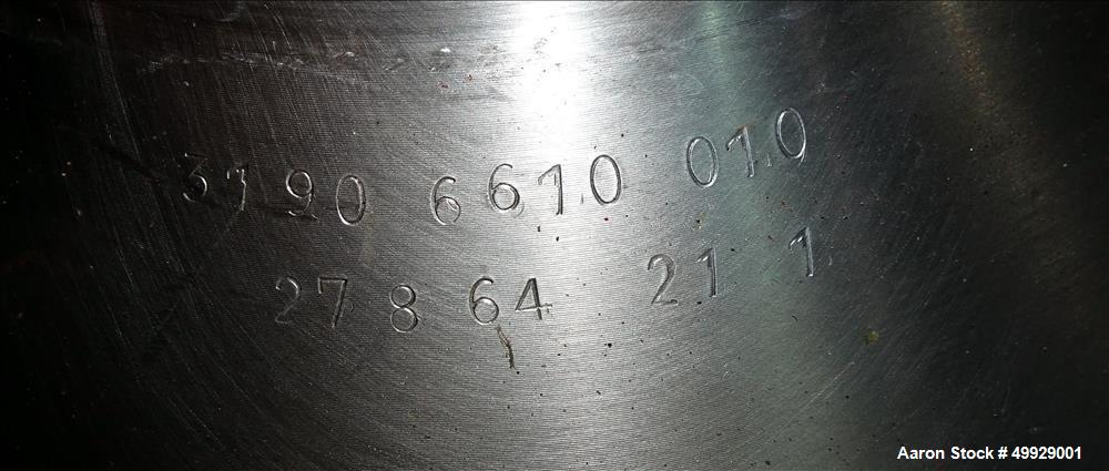 Used Westfalia Nozzle Disc Centrifuge